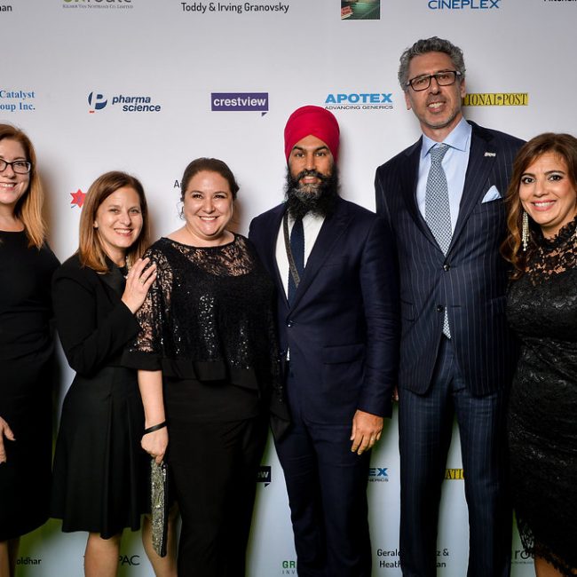Jagmeet Singh, M.P., Leader of the New Democratic Party, attending CJPAC's Montreal ACTION Party.